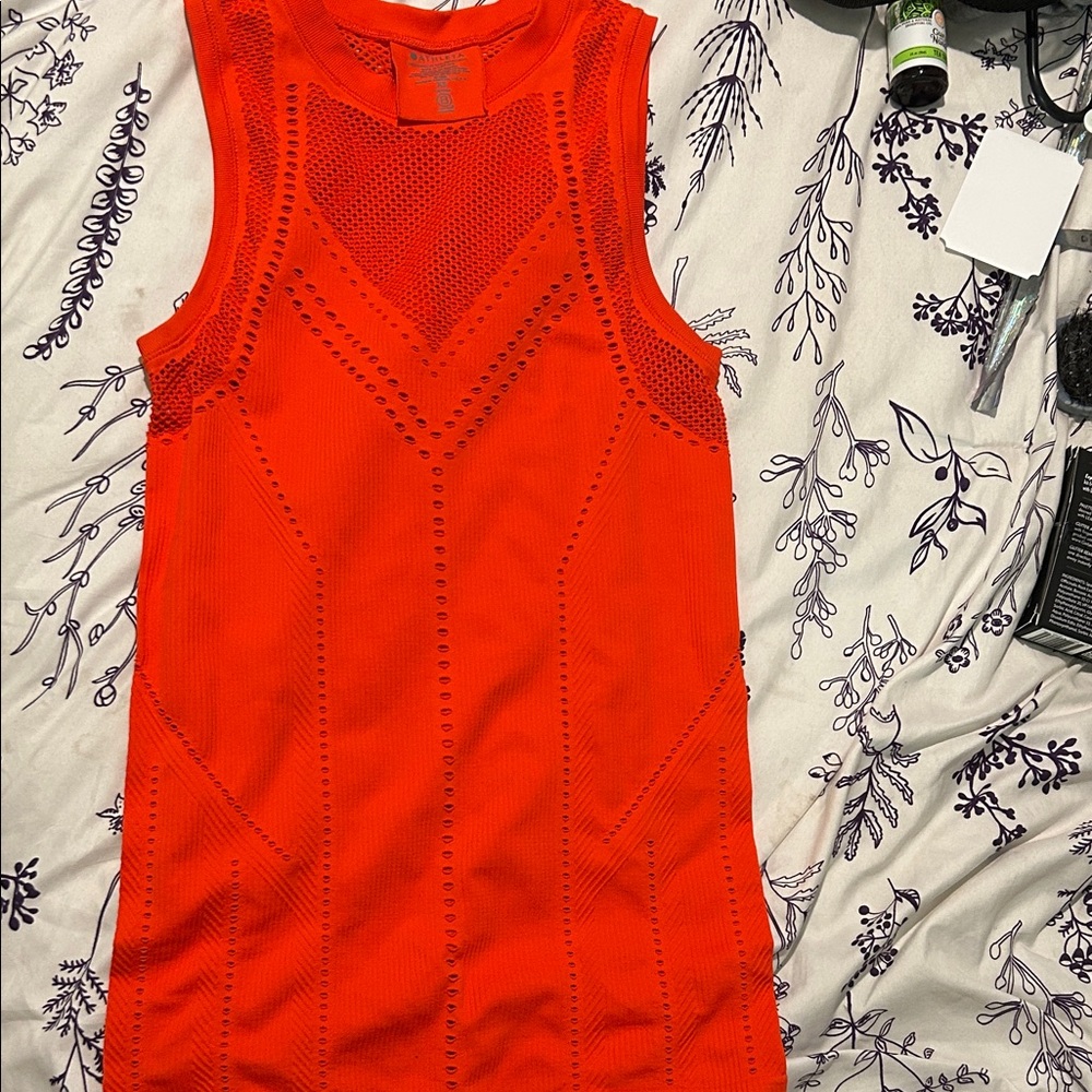 Athleta Vibrant Orange Tank Top
